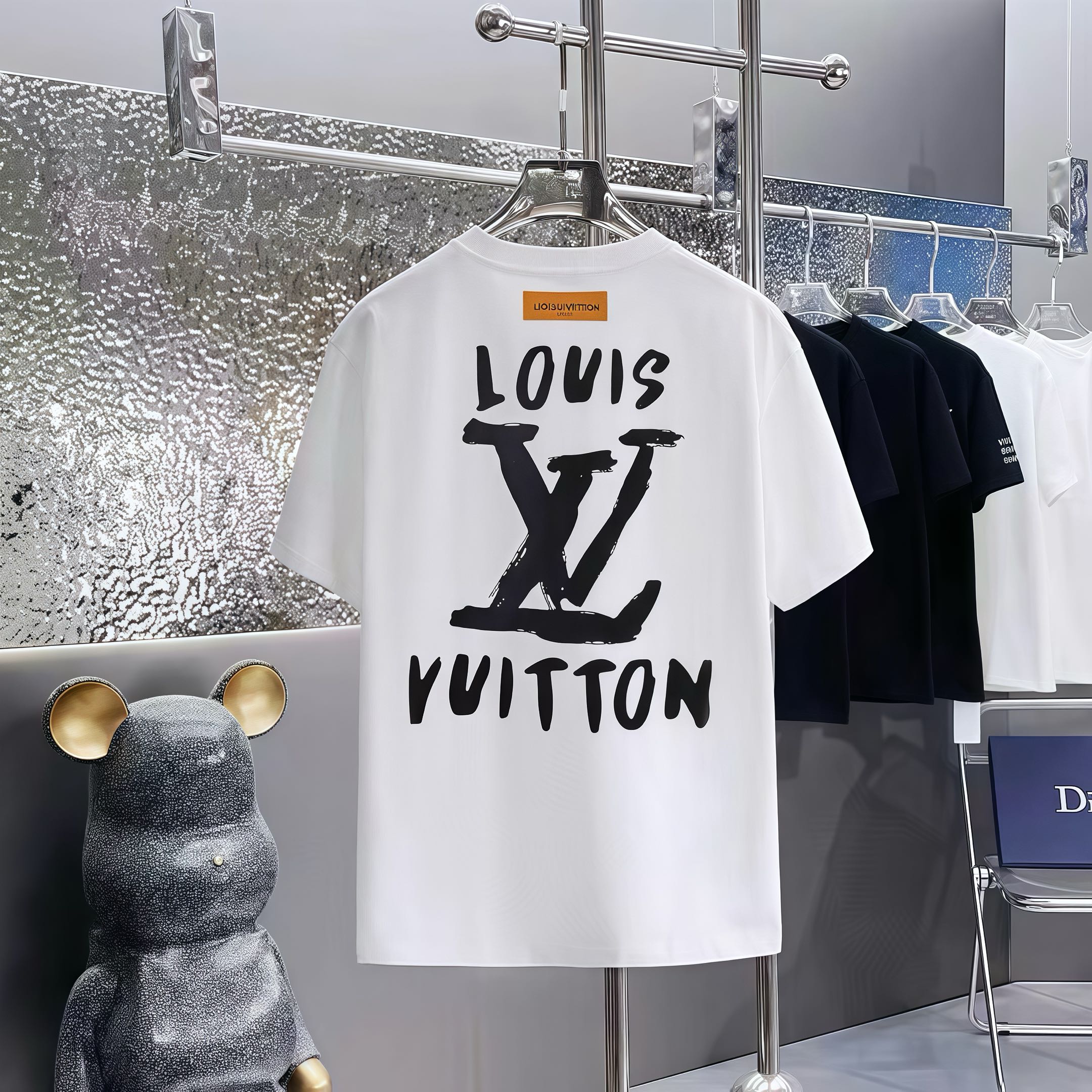 T-shirt Louis Vuitton Brush Logo