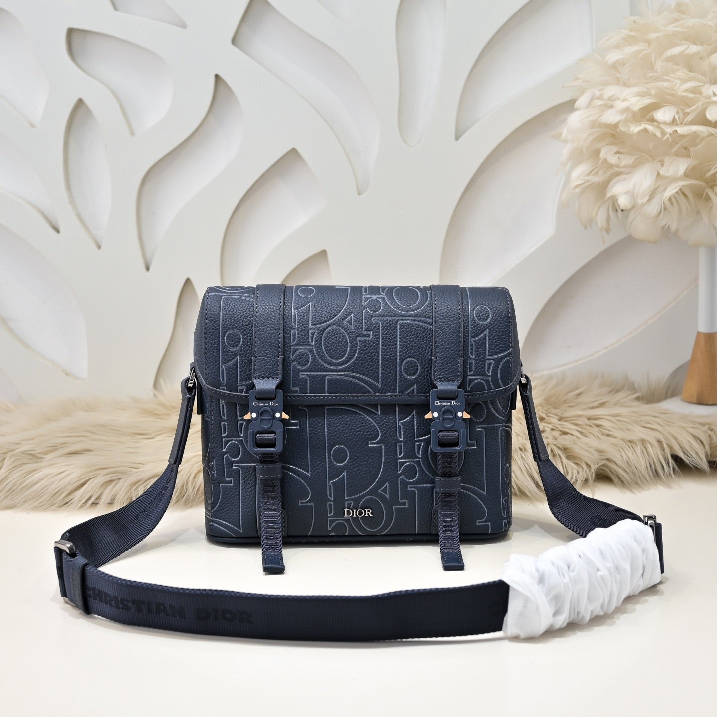 Dior Hit The Road Messenger Bag with Flap