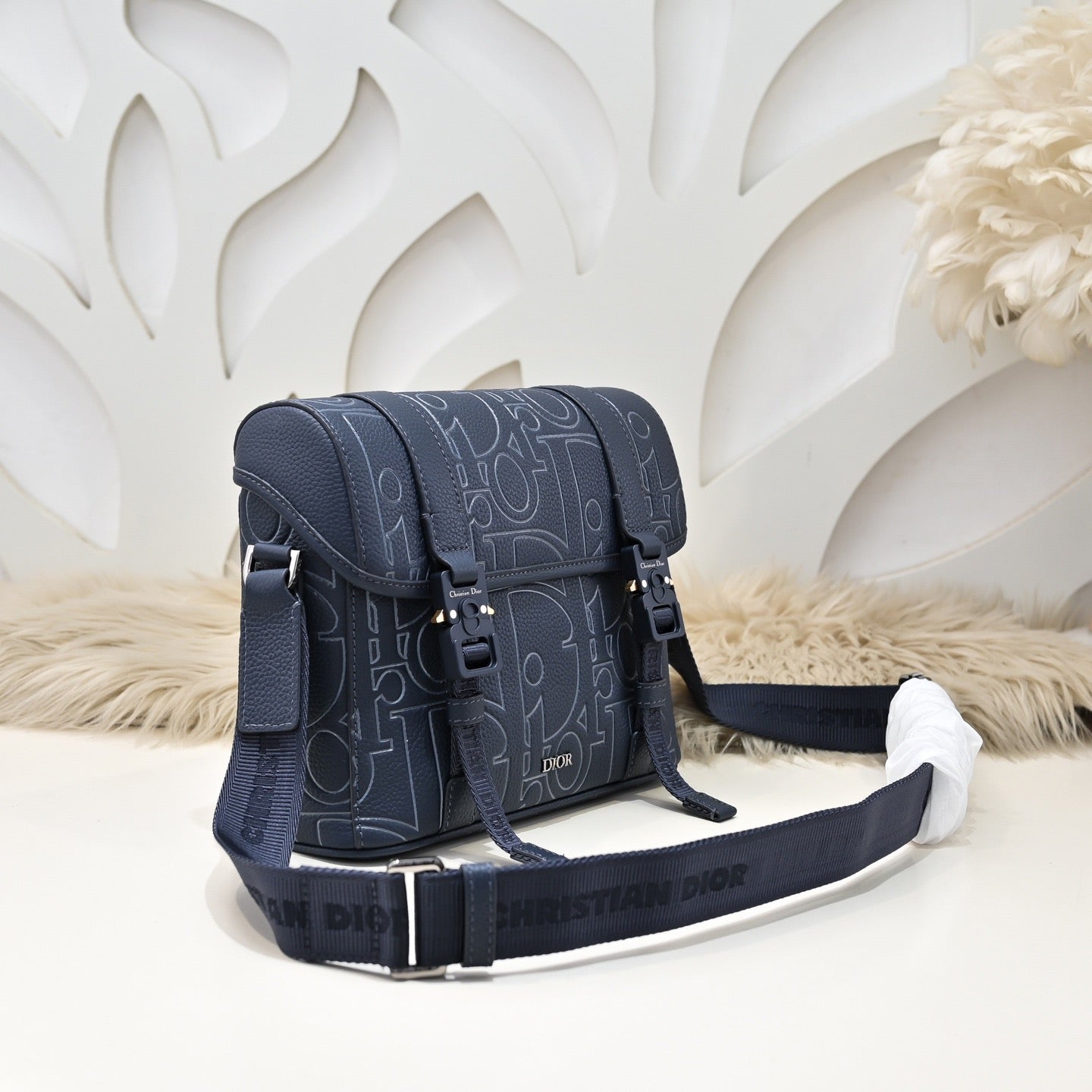 Dior Hit The Road Messenger Bag with Flap