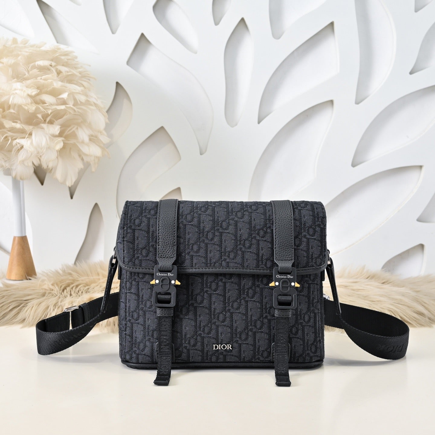 Dior Hit The Road Messenger Bag with Flap