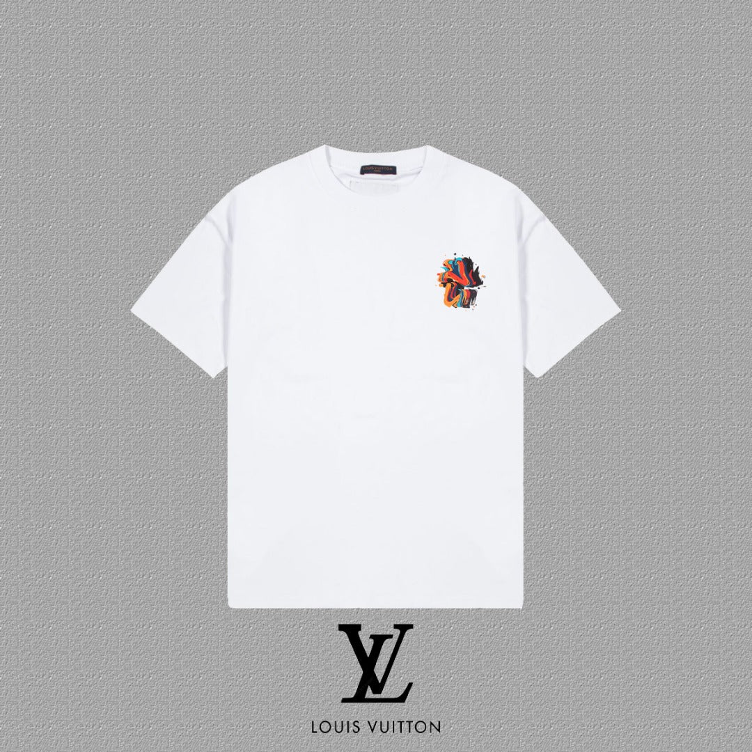 T-shirt Louis Vuitton Abstract Art Navy