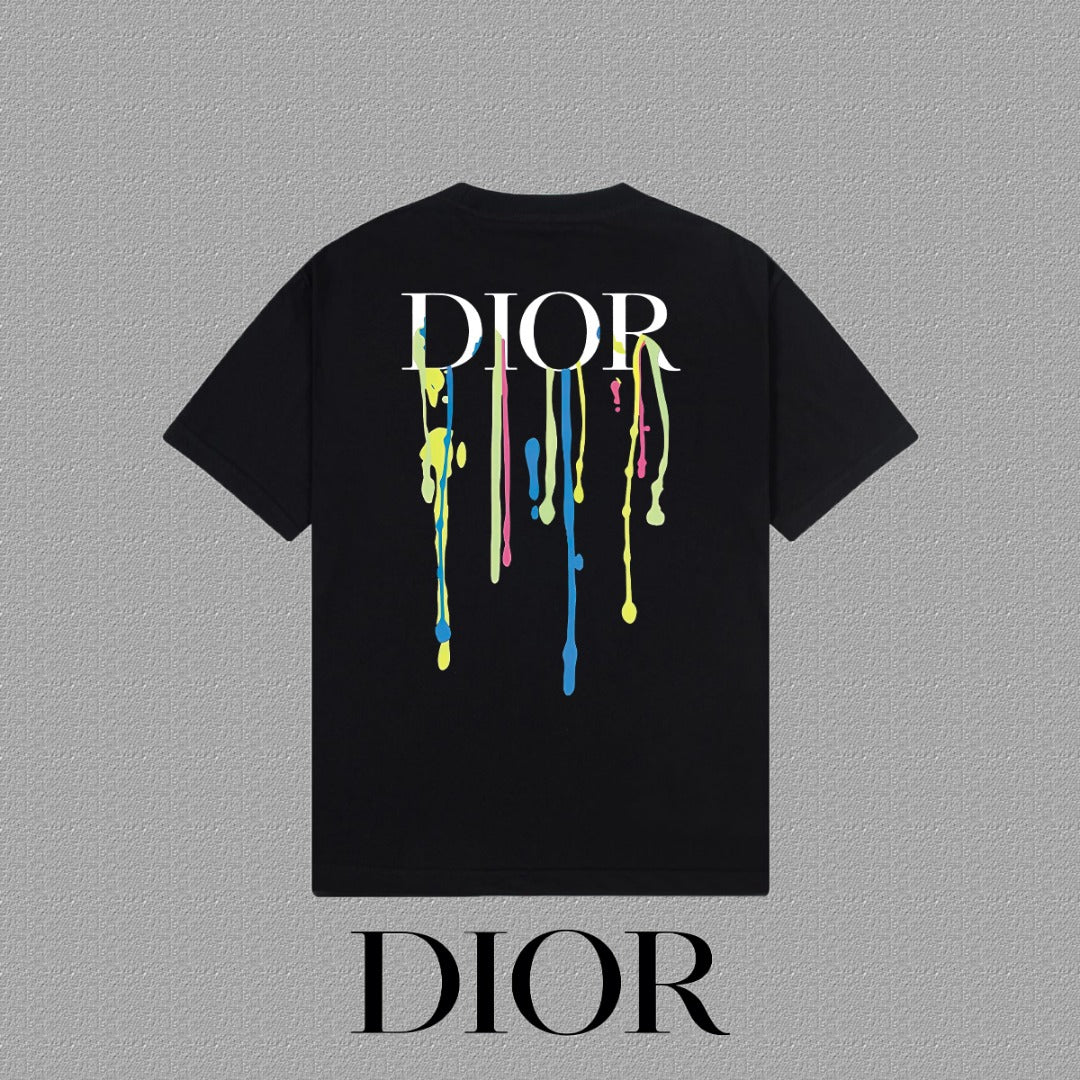 T-shirt Dior Paint Drip Edition