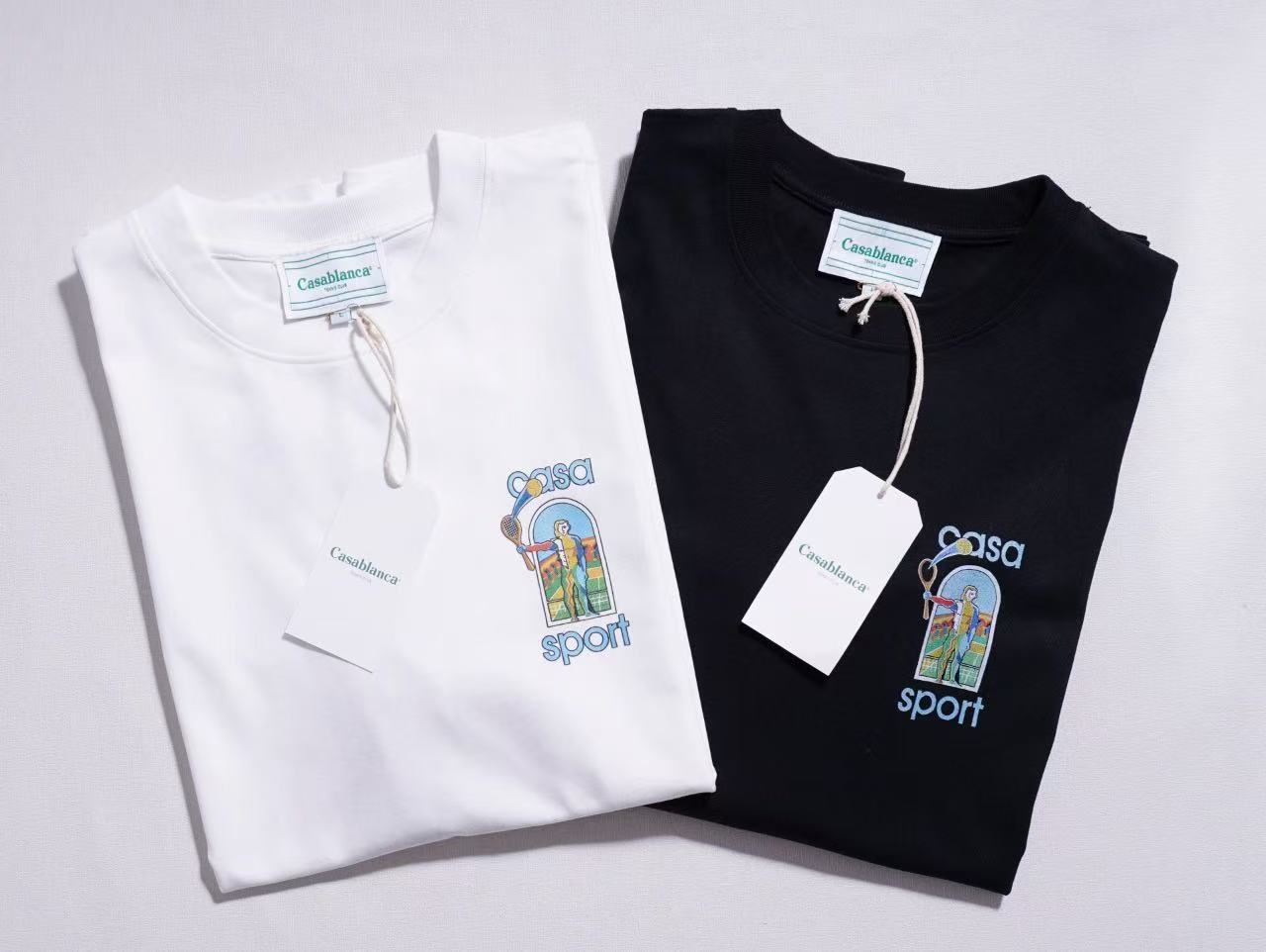 T-shirts Casablanca Sport – Esprit Rétro & Élégance Athlétique