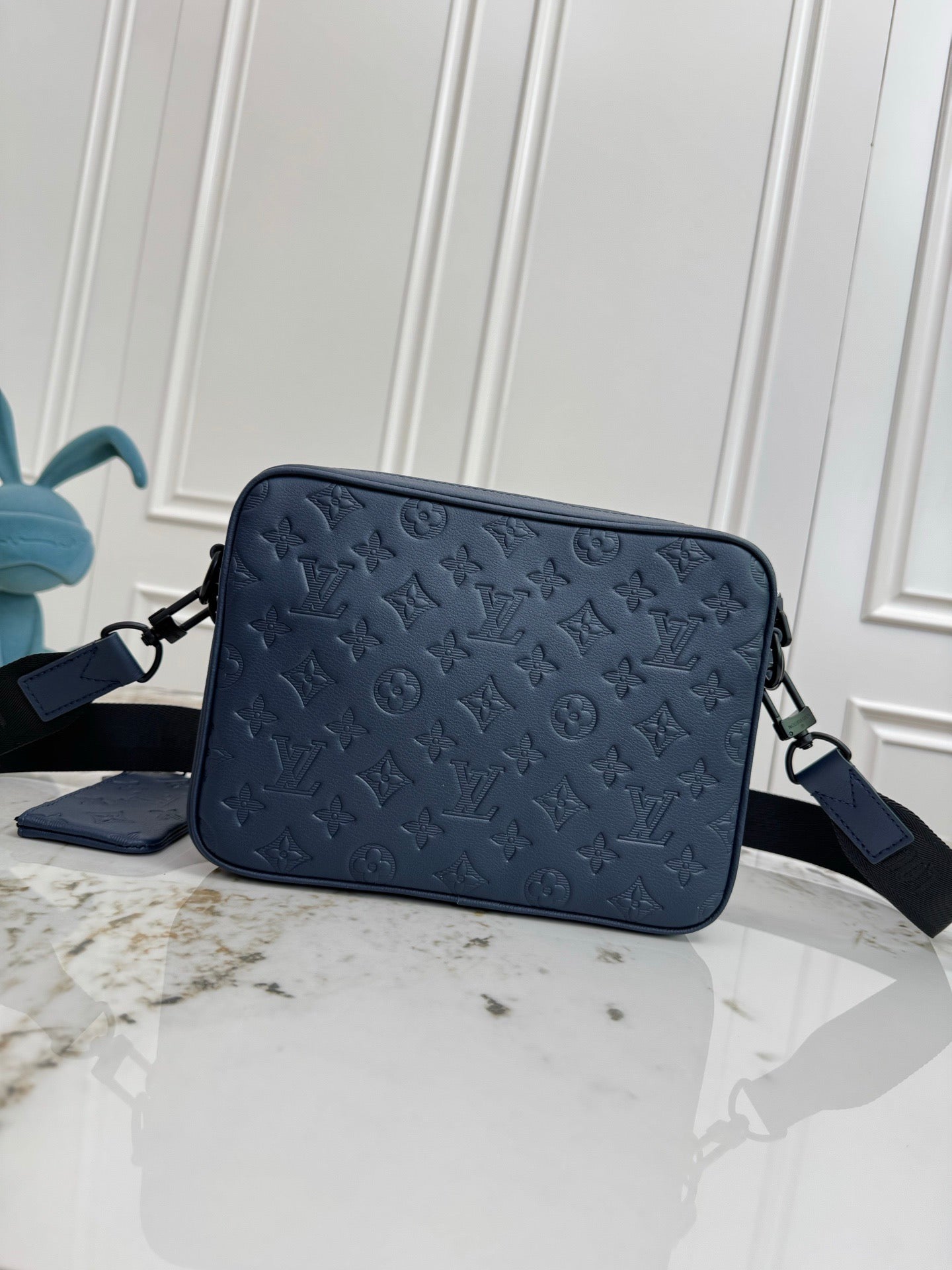 Louis Vuitton Sac Messenger Louis Vuitton Monogram Blanc avec Pochette Mini Zip