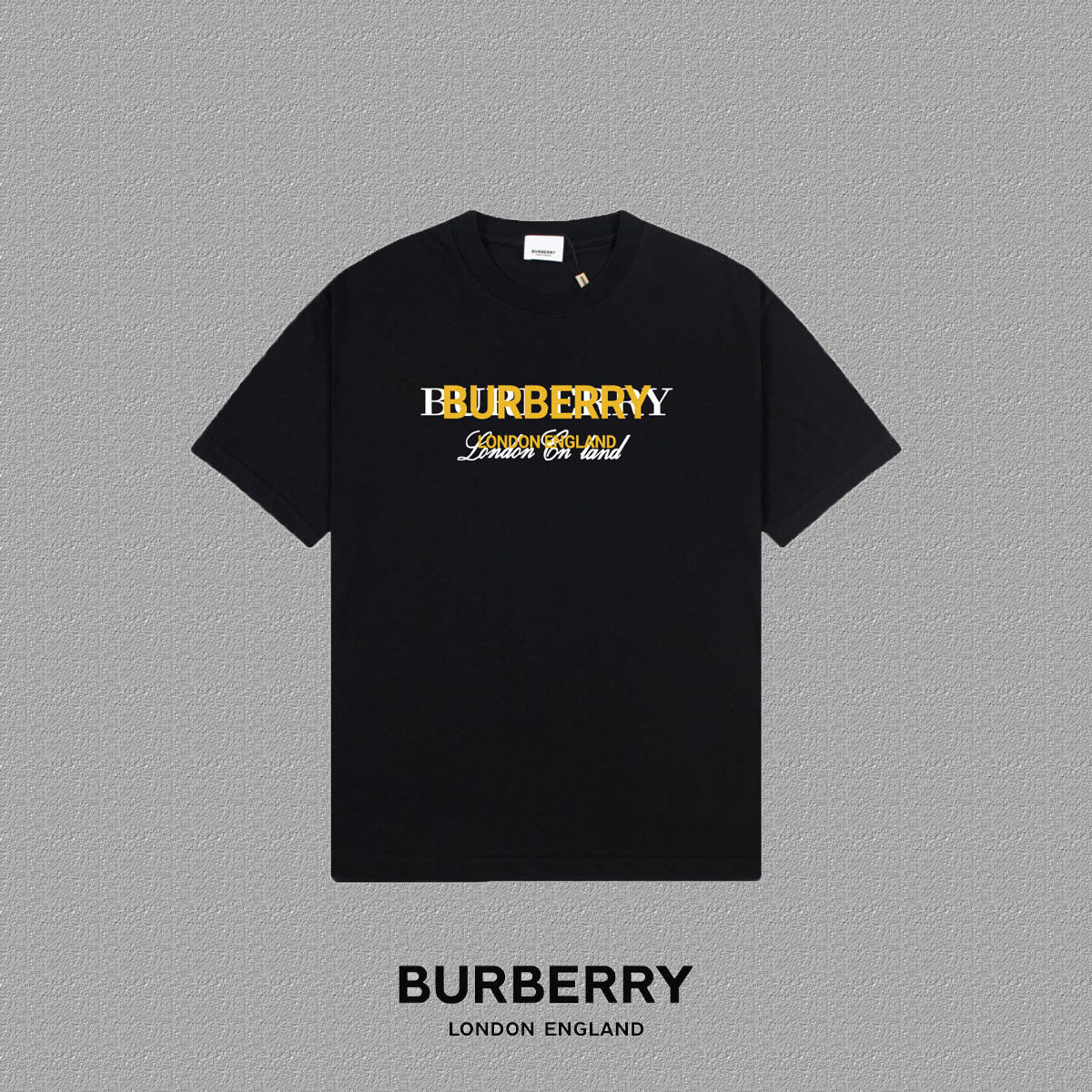 T-shirt Burberry London England Noir