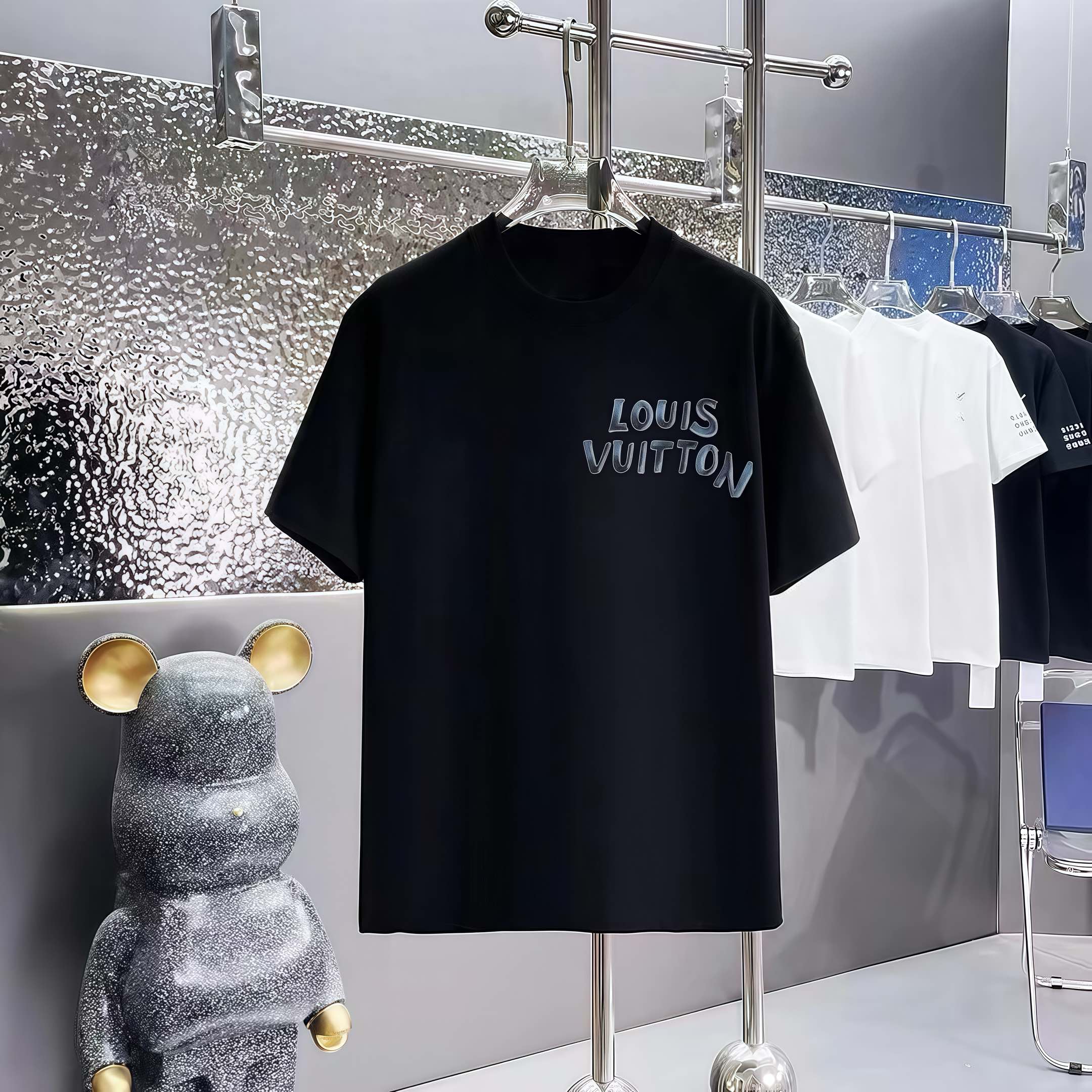 T-shirt Louis Vuitton Cartoon Graphic