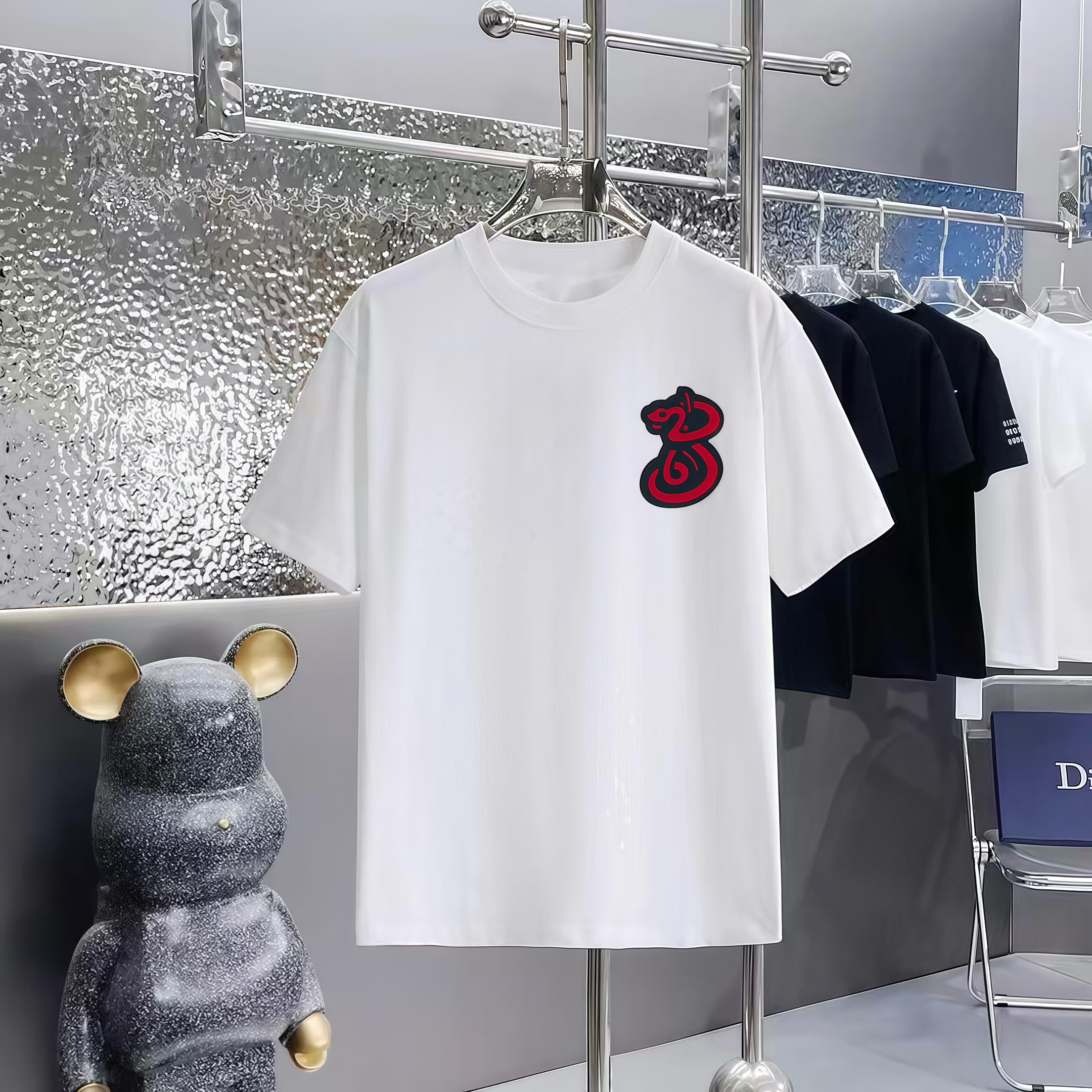 T-shirt Burberry Snake Monogram