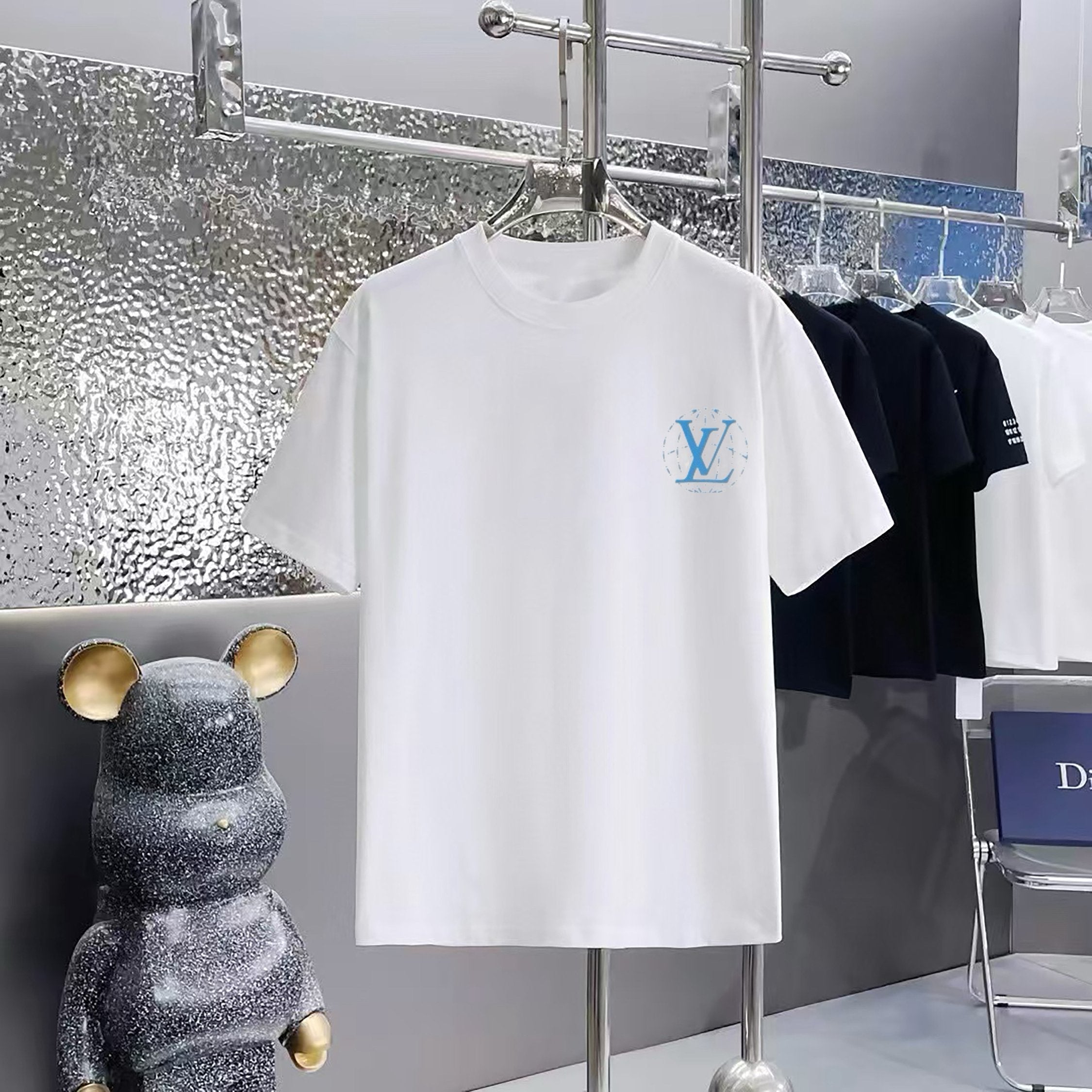 T-shirt Louis Vuitton Le Monde Blanc