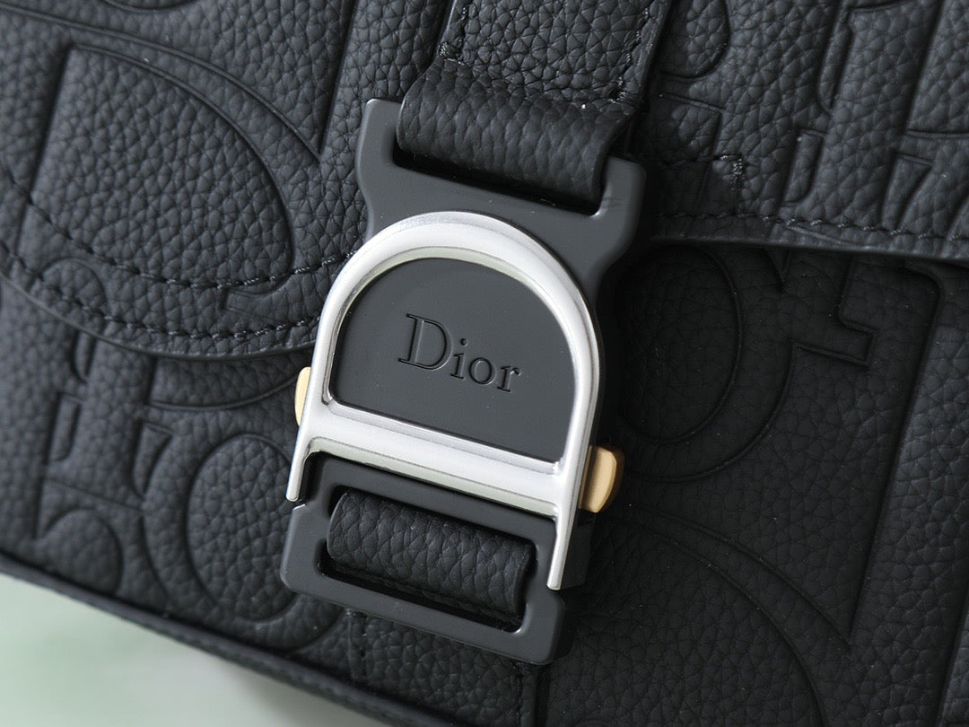 Dior Saddle Messenger Bag Oblique Jacquard