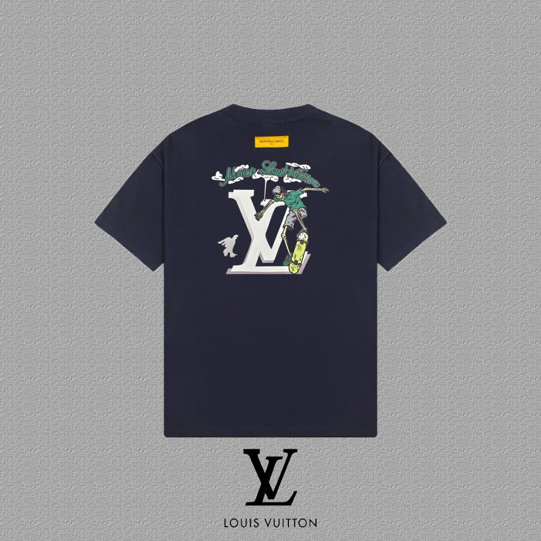 T-shirt Louis Vuitton Skate Edition Noir