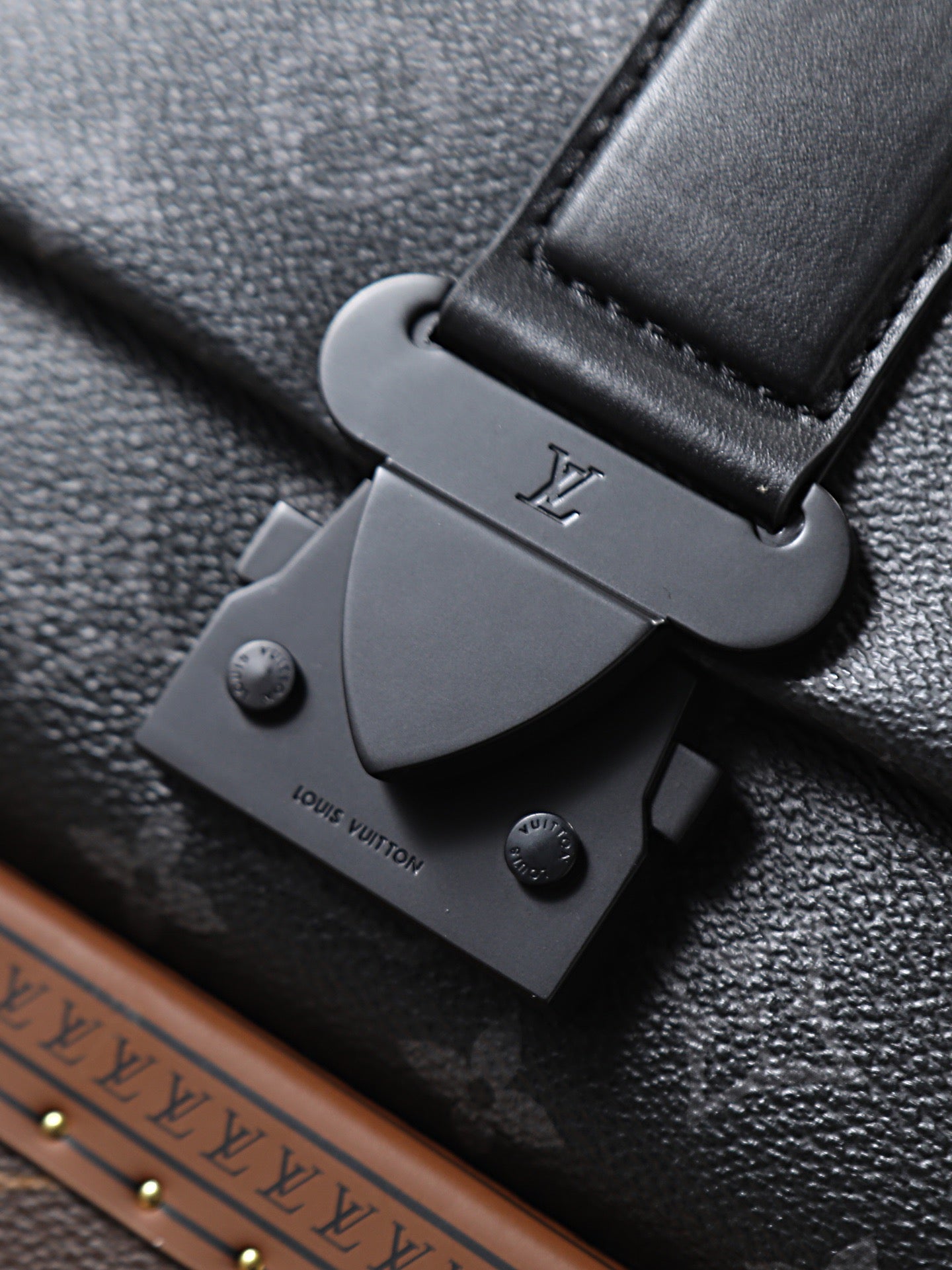 Louis Vuitton S-Lock Messenger Monogram Eclipse