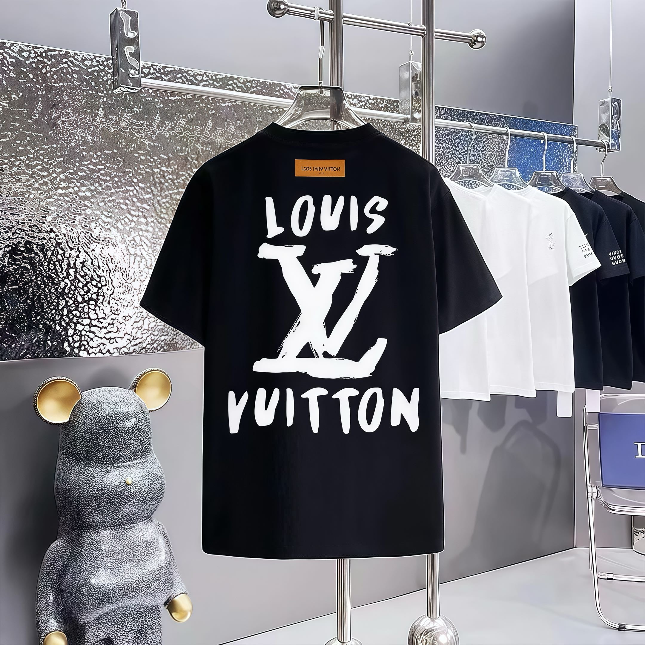T-shirt Louis Vuitton Brush Logo