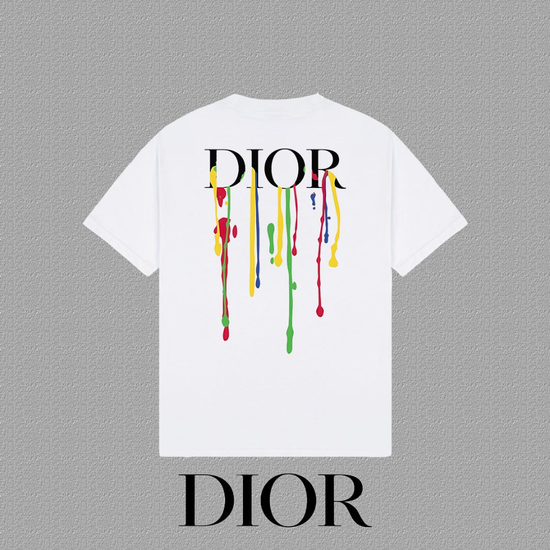 T-shirt Dior Paint Drip Edition