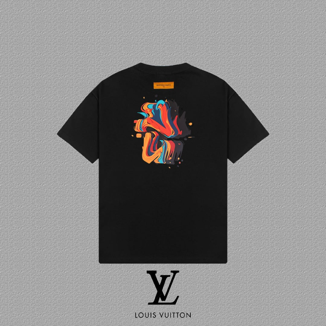 T-shirt Louis Vuitton Abstract Art Navy