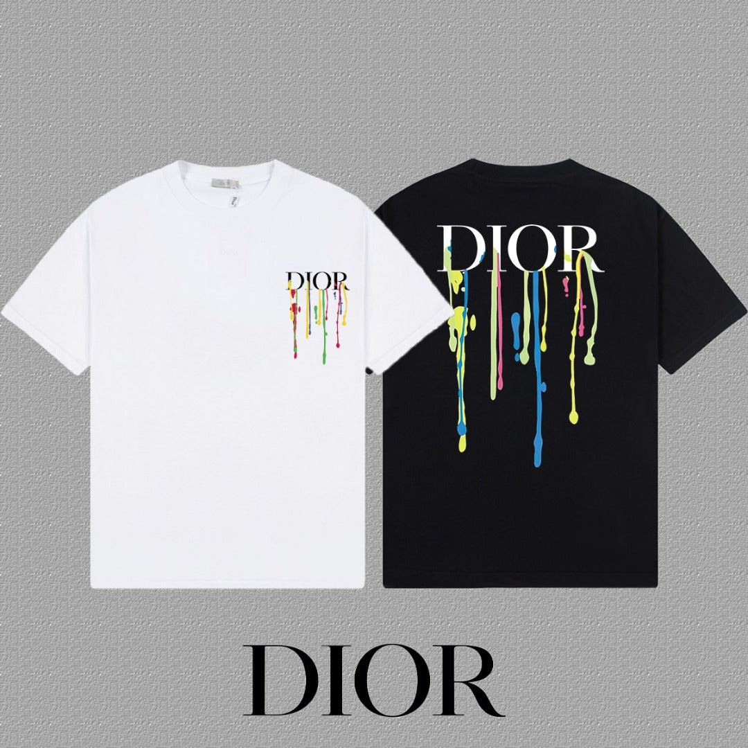 T-shirt Dior Paint Drip Edition