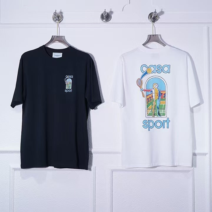T-shirts Casablanca Sport – Esprit Rétro & Élégance Athlétique