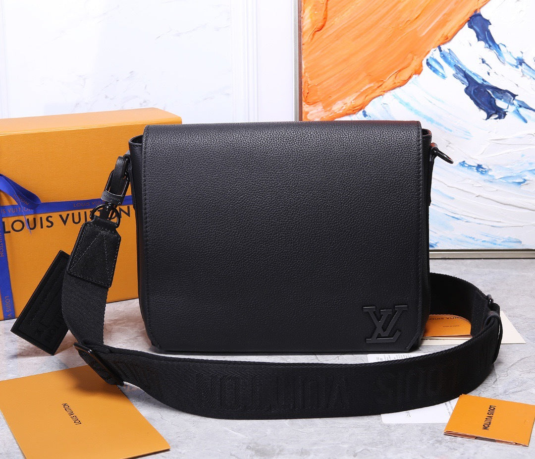 Louis Vuitton New Formal Messenger PM Taurillon Leather