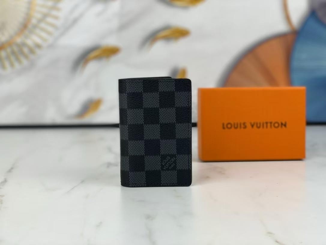 Porte-cartes Louis Vuitton – Damier Graphite