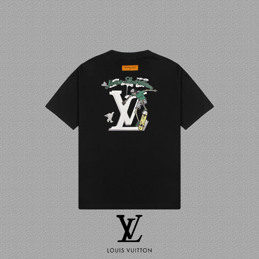 T-shirt Louis Vuitton Skate Edition Noir