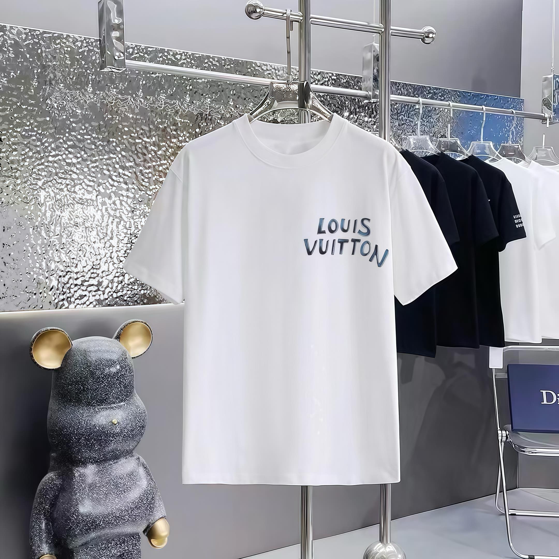 T-shirt Louis Vuitton Cartoon Graphic
