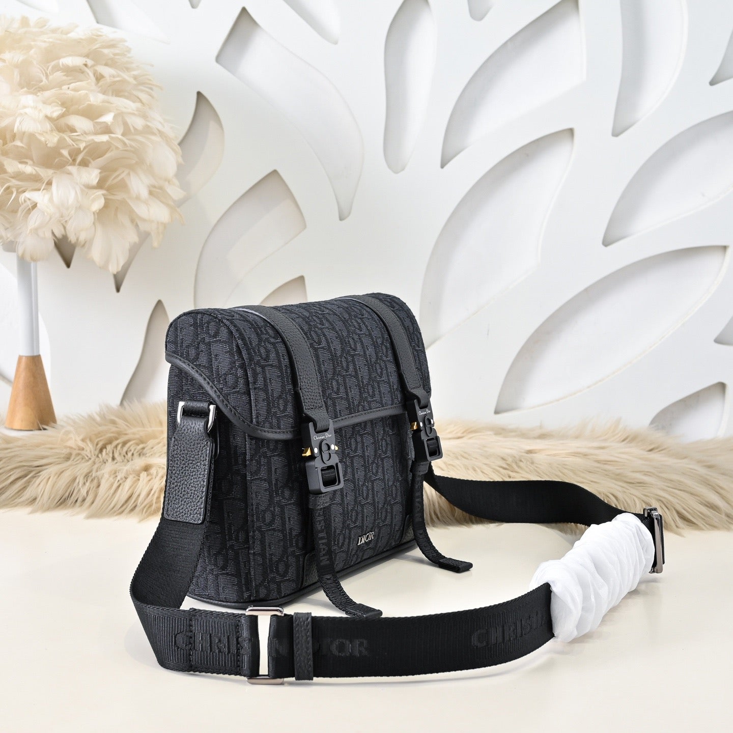 Dior Hit The Road Messenger Bag with Flap