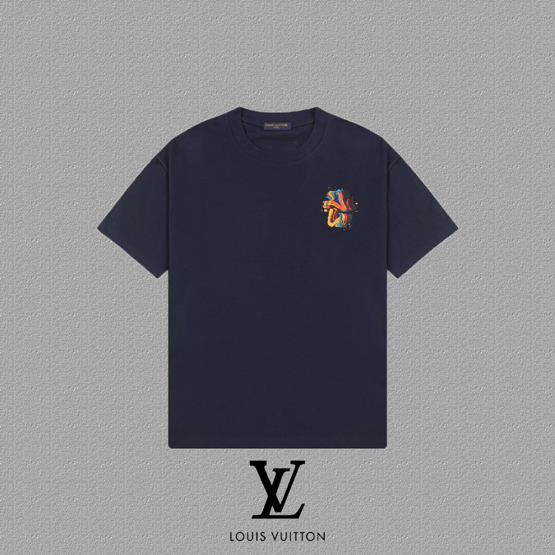 T-shirt Louis Vuitton Abstract Art Navy