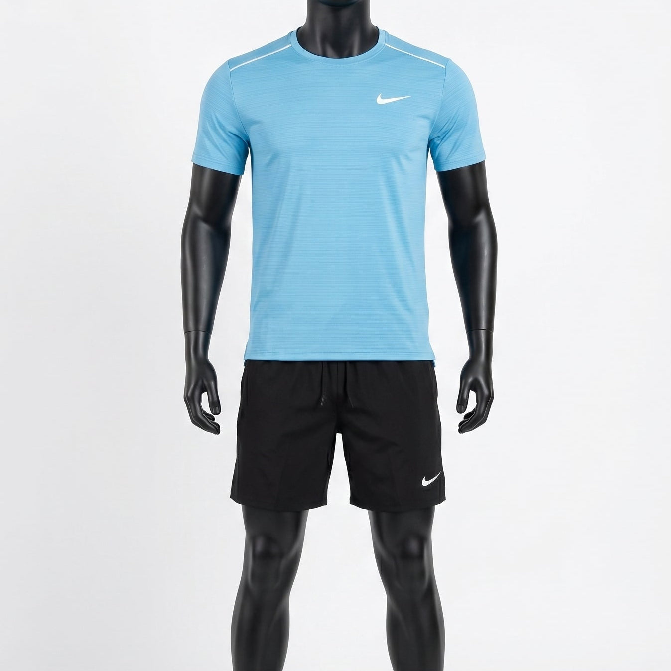 Ensemble running homme · Bleu Aqua / Noir