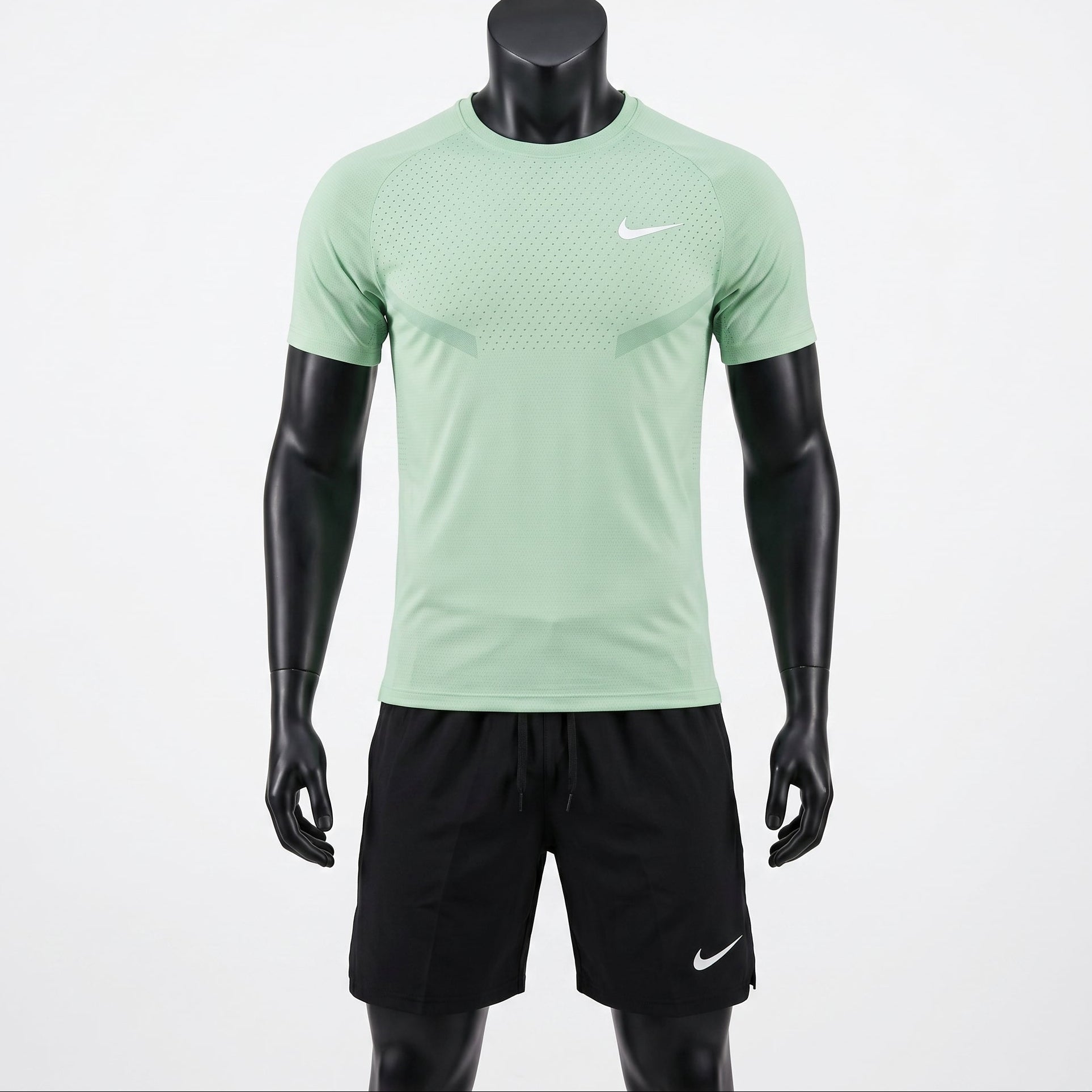 Ensemble running homme · vert / Noir