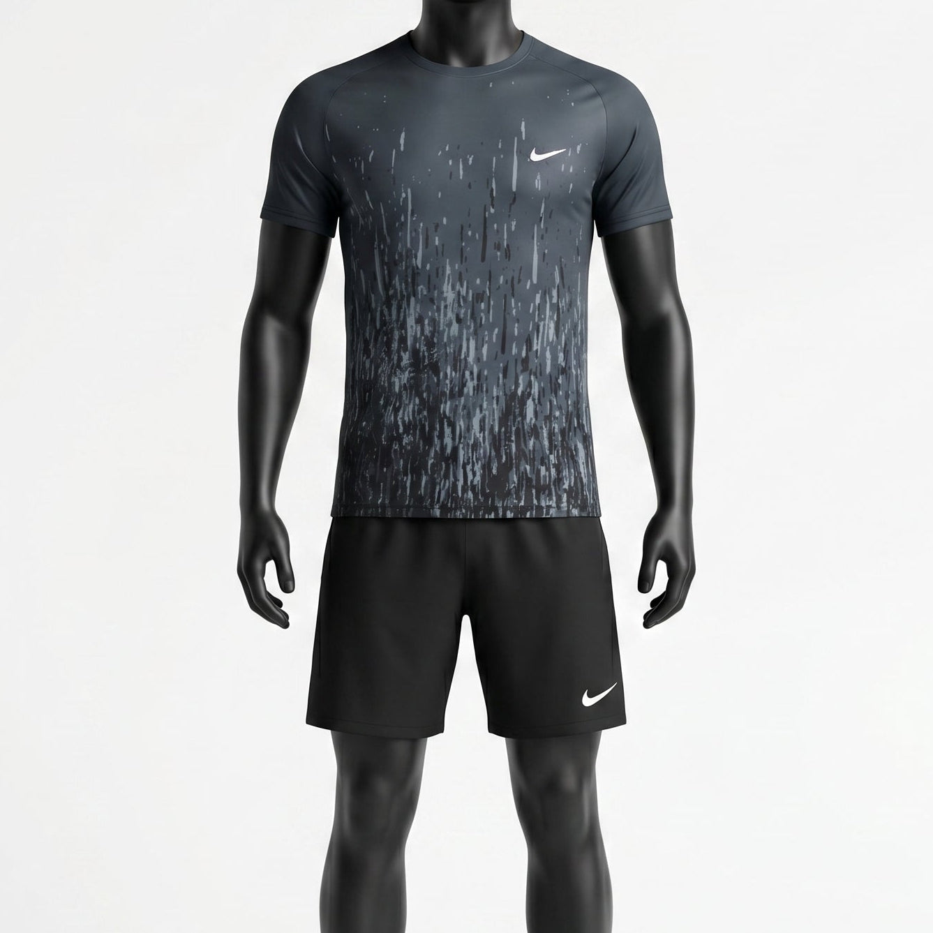 Ensemble running homme · Gris / Noir
